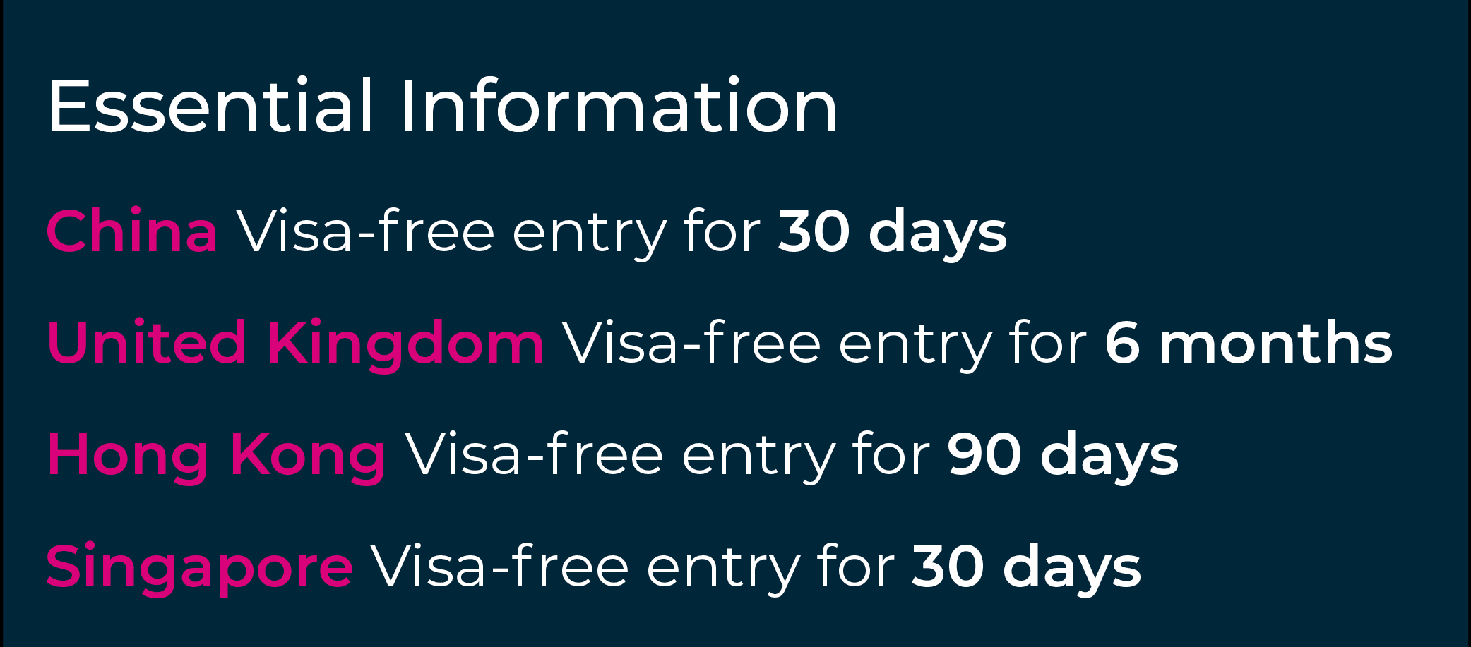 شهروندی گرانادا ارائه می دهد ورود بدون ویزا به چین، سنگاپور و انگلستان.