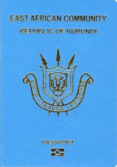 Burundi Passport