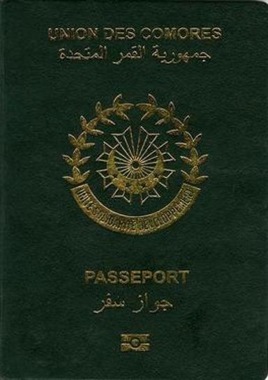 Comoros Passport