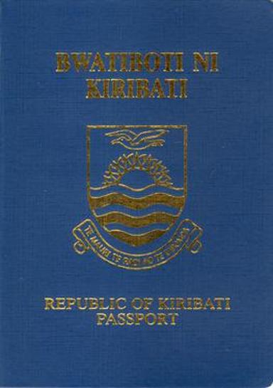 Kiribati Passport