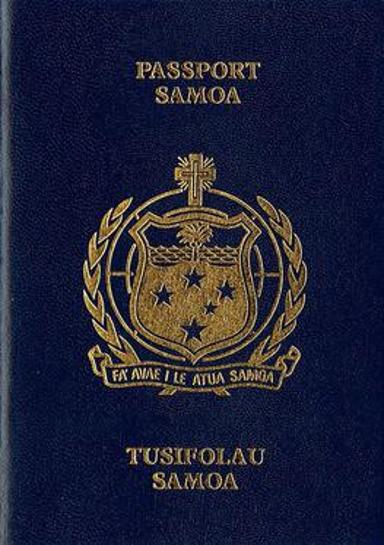 Samoa Passport