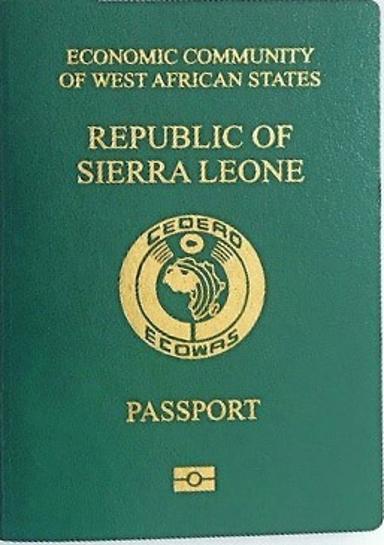 Sierra Leone Passport