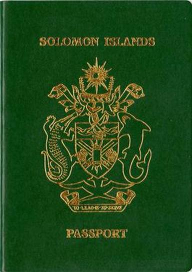 Solomon Islands Passport