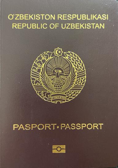 Uzbekistan Passport