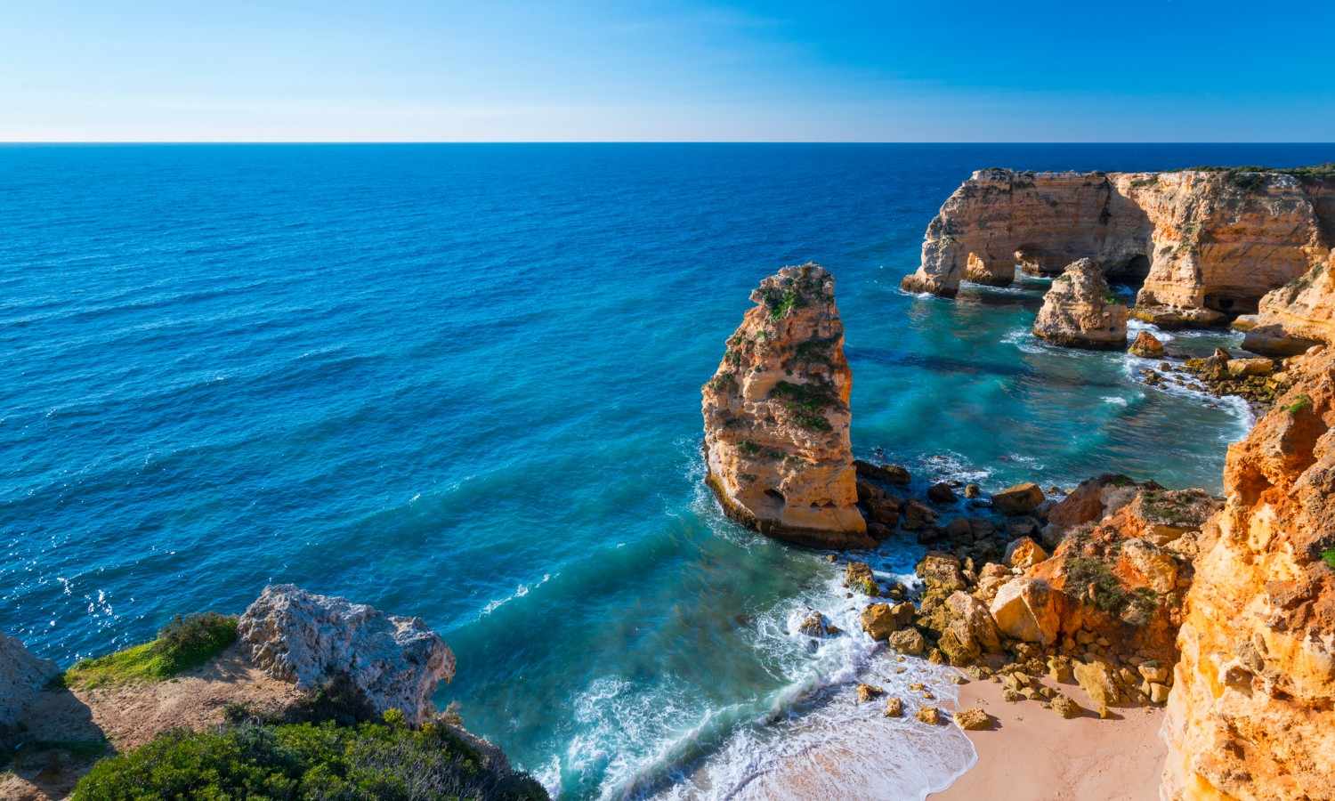 Where will Day 1 of our 7 Ways to Spend 7 Days in Portugal itinerary take you? The Algarve.