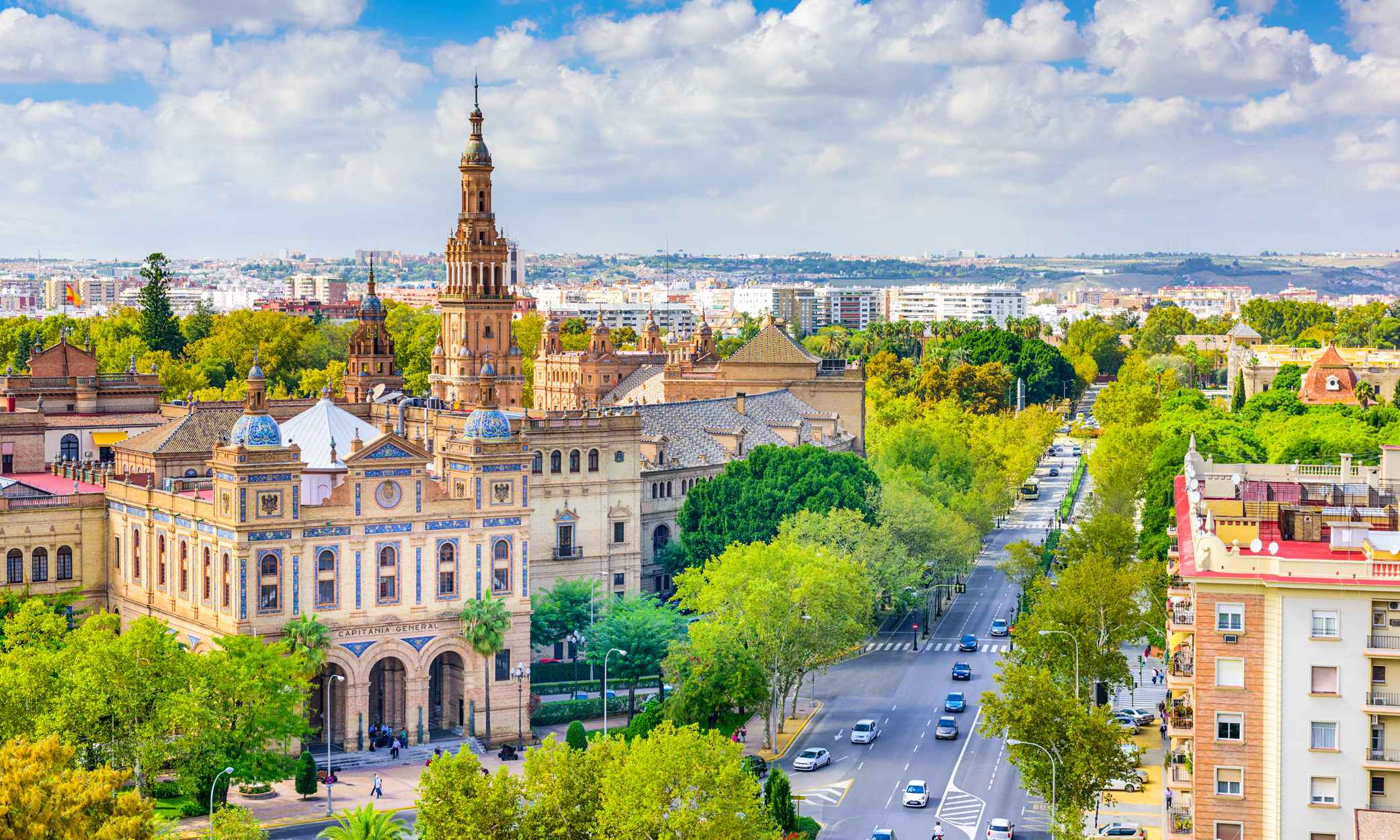 The 11 best bases for Spanish Golden Visa holders include Seville.