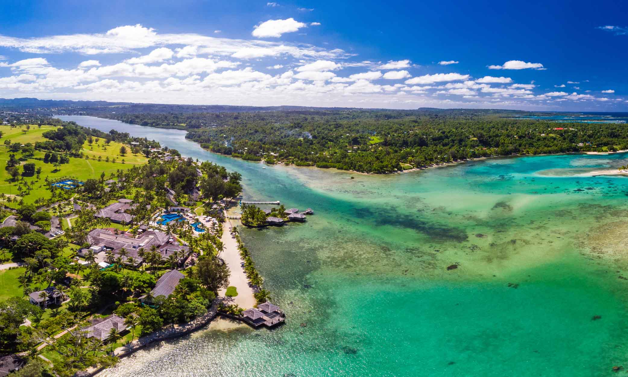 Vanuatu é um paraíso tropical.