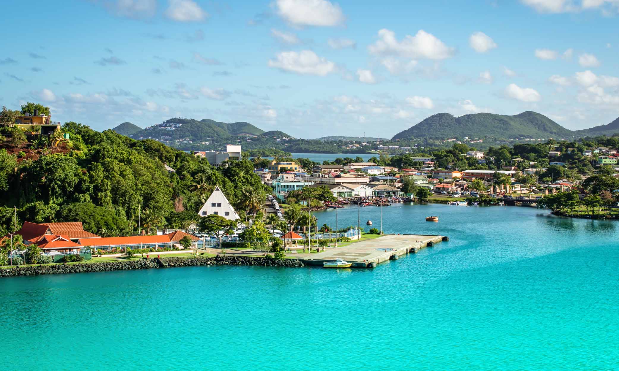 Where to get an easy passport? St Lucia.