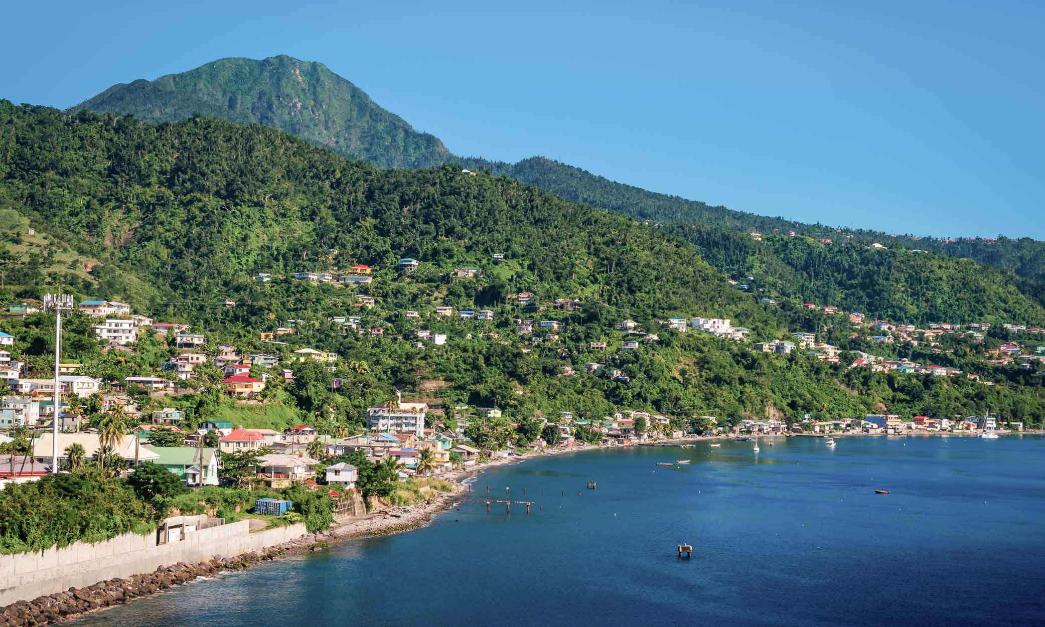Trở thành người Dominica và tận hưởng khung cảnh.